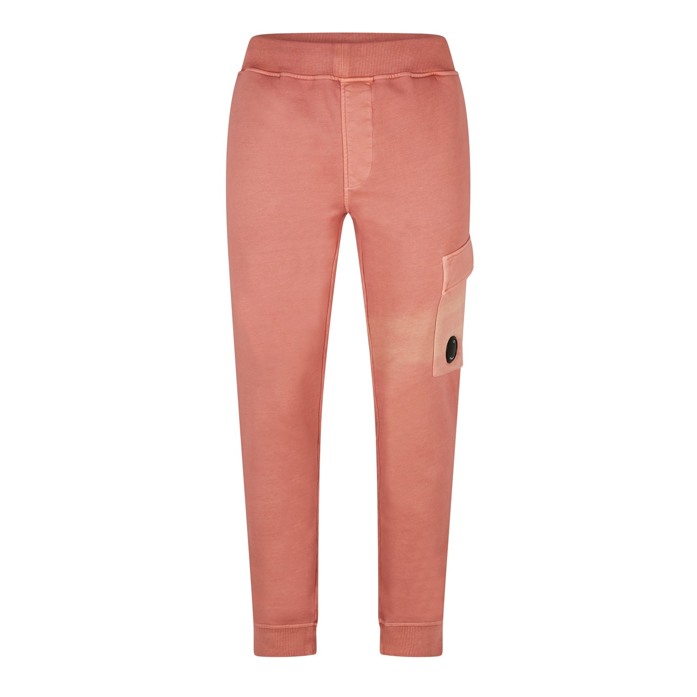 Pantaloni de trening CP COMPANY Resist Dyed rosu wood