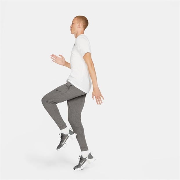 Pantaloni de trening Nike Dri-FIT conici pentru Barbati gri carbune heathr