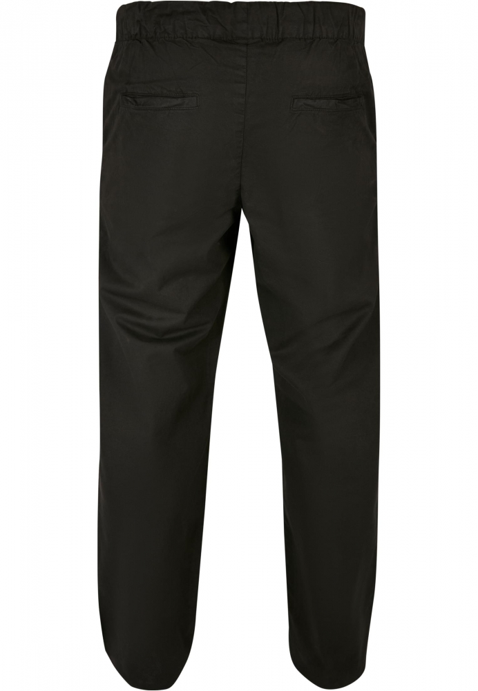 Pantaloni drepti negru Urban Classics