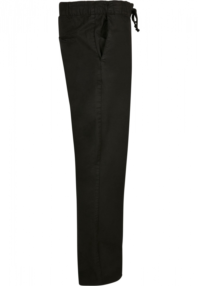 Pantaloni drepti negru Urban Classics