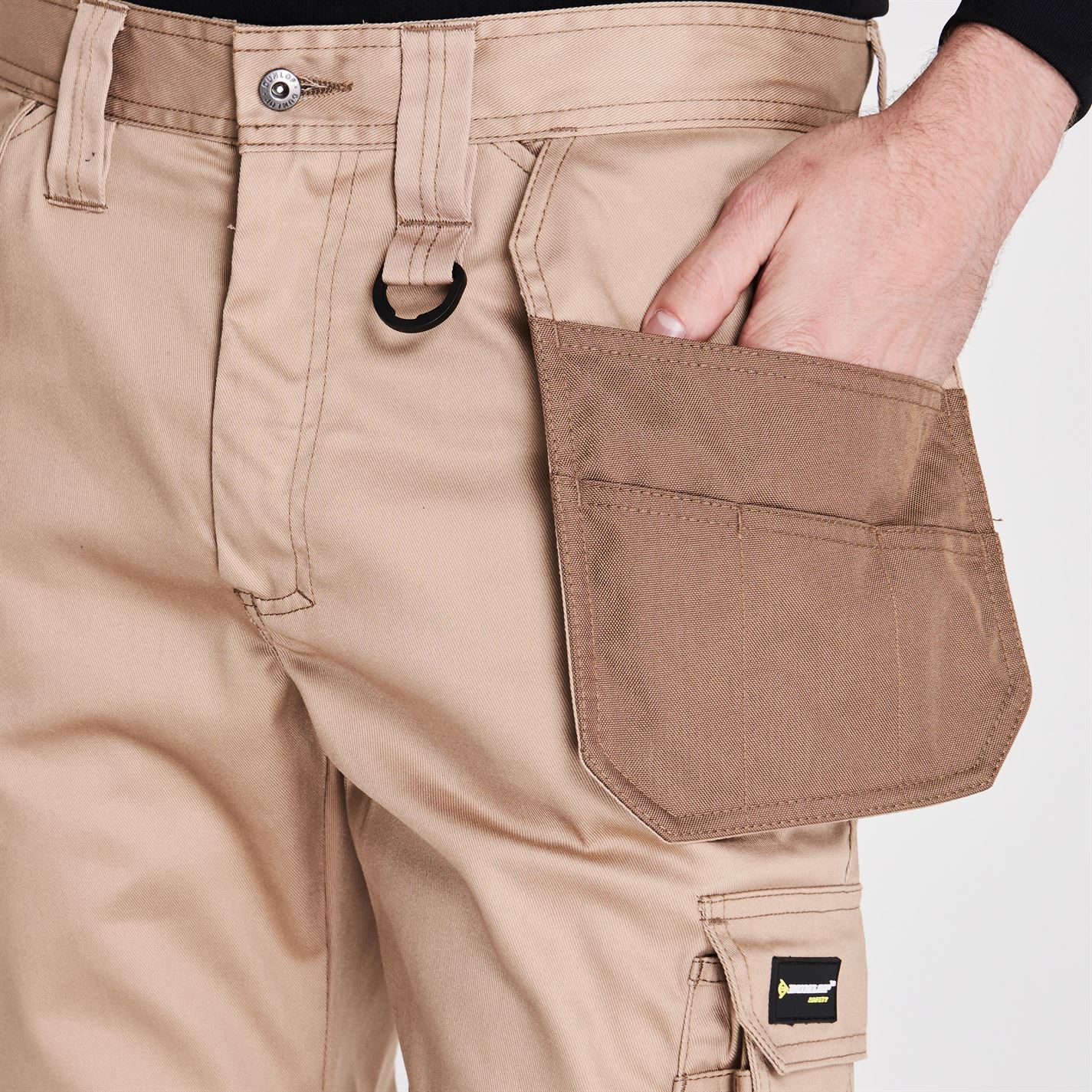 Pantaloni Dunlop On Site pentru Barbati bej