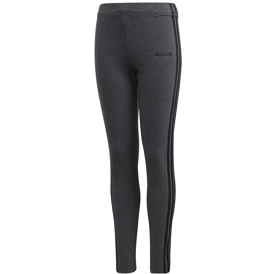 Pantaloni For Adidas YG 3S E Tight gri FQ4136 pentru Copii