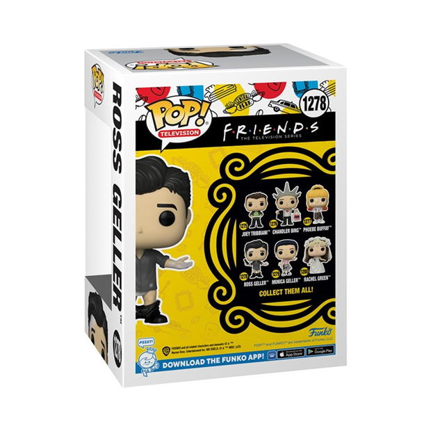 Pantaloni FUNKO POP TV: Friends- Ross w/ din piele multicolor