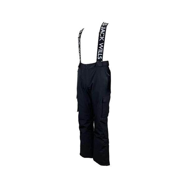 Pantaloni Jack Wills zapada barbati negru