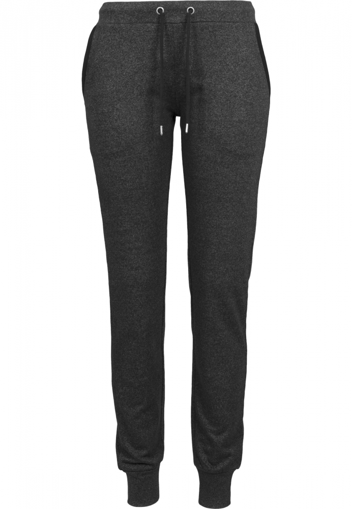 Pantaloni jogger Athletic pentru Femei gri carbune Urban Classics negru