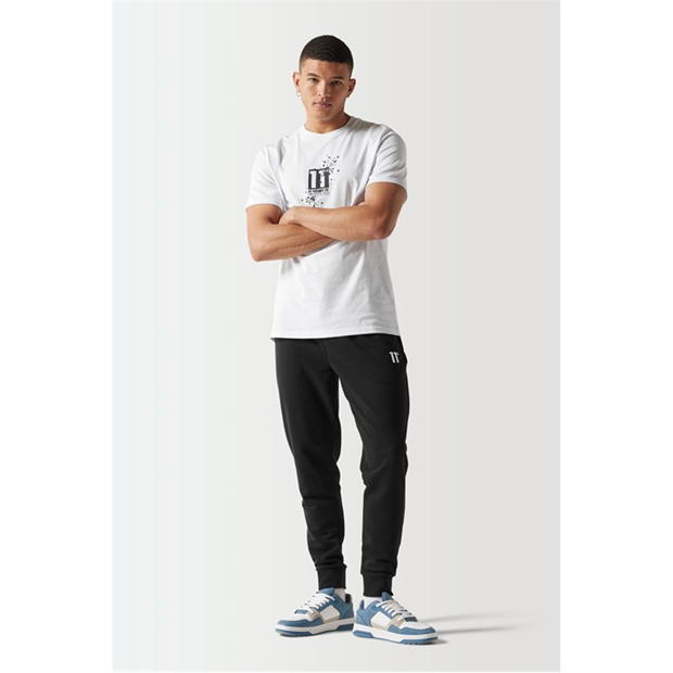 Pantaloni jogging 11 Degrees Core Slim Fit - negru