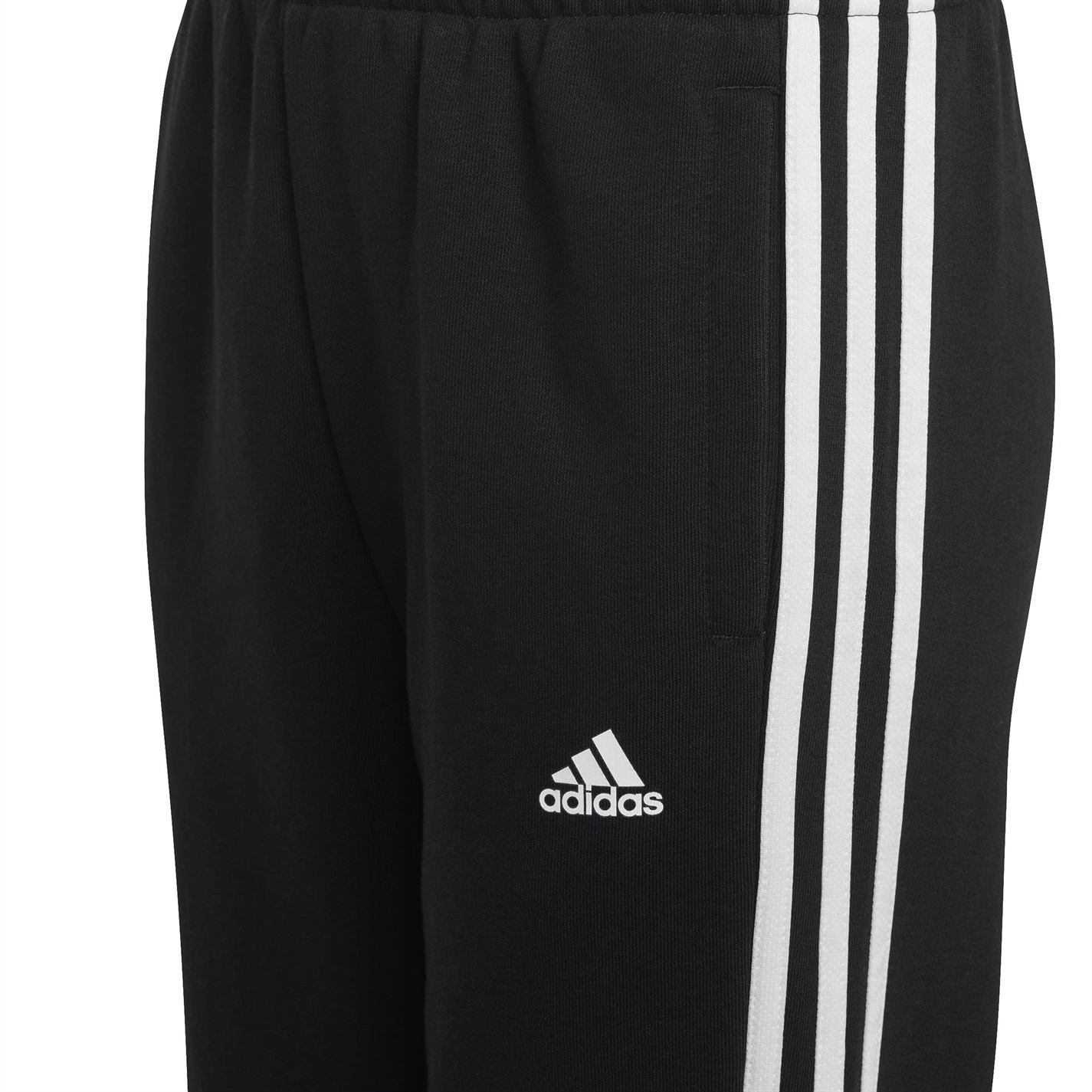 Pantaloni jogging adidas adidas Essentials 3-Stripes pentru Copii negru alb