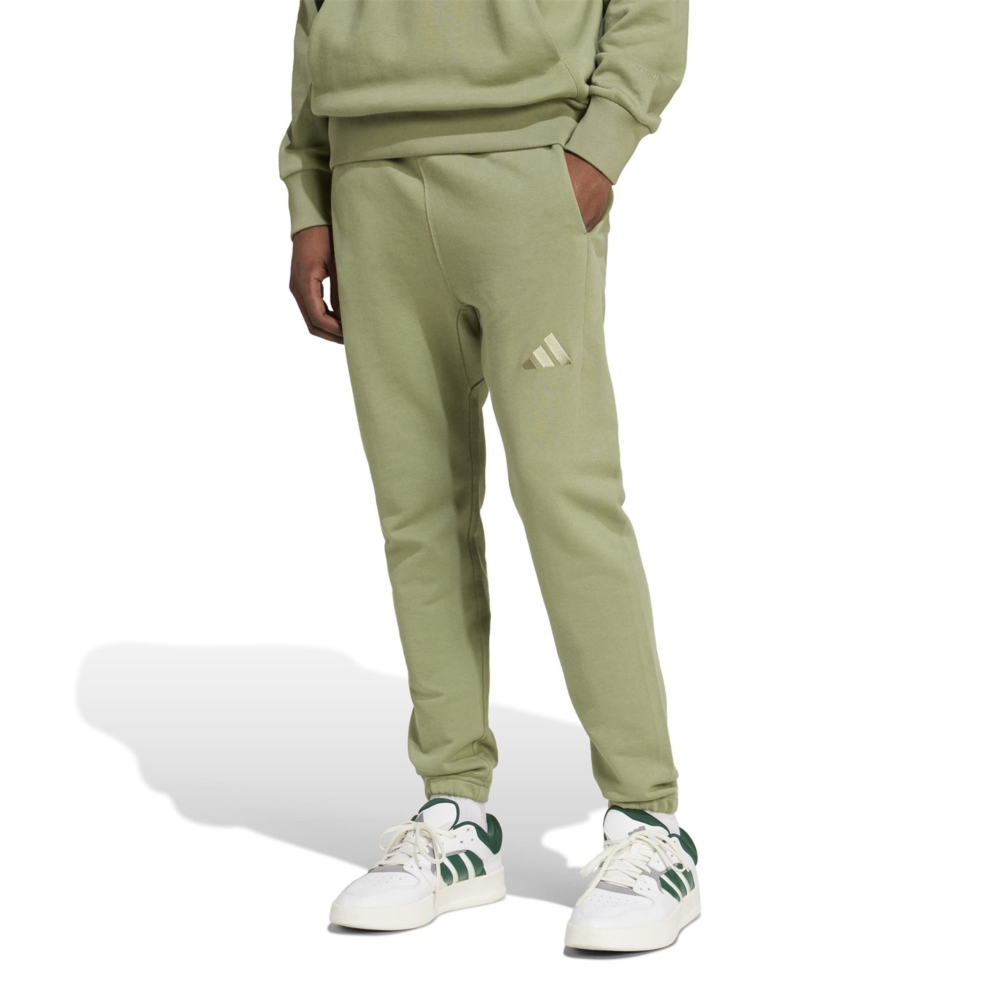 Pantaloni jogging adidas ALL SZN French Terry pentru Barbati kaki verde