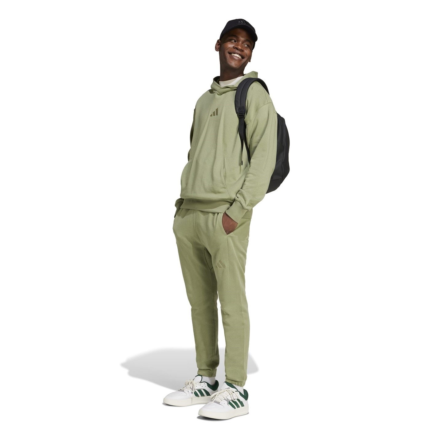 Pantaloni jogging adidas ALL SZN French Terry pentru Barbati kaki verde