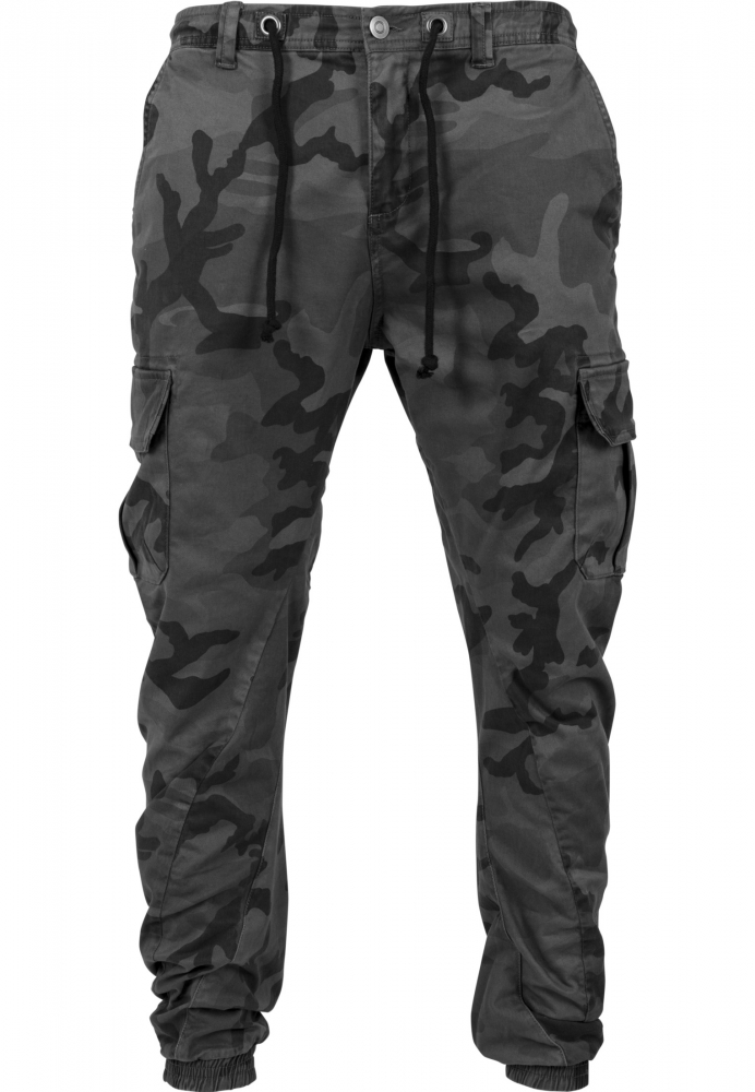 Pantaloni jogging Camo Cargo gri camuflaj Urban Classics