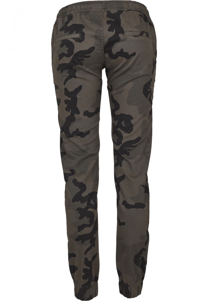 Pantaloni jogging Camo pentru Femei inchis camuflaj Urban Classics