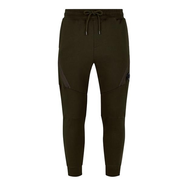 Pantaloni jogging CP Company Fleece conici verde