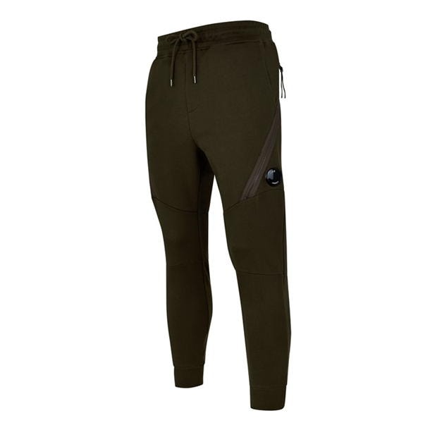 Pantaloni jogging CP Company Fleece conici verde