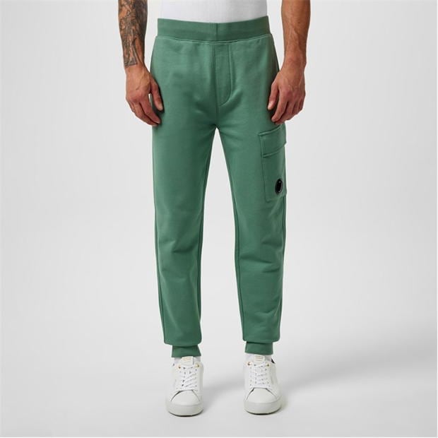 Pantaloni jogging CP COMPANY Lens verde bay