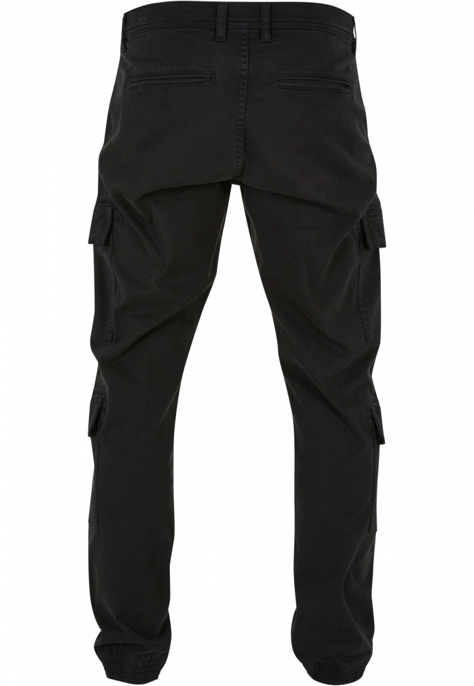 Pantaloni jogging Double Cargo Twill negru Urban Classics