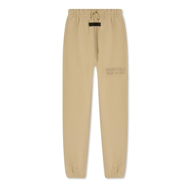 Pantaloni jogging FEAR OF GOD ESSENTIALS Drawstring pentru copii bej