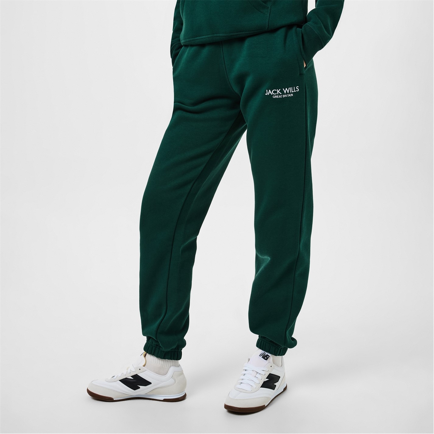 Pantaloni jogging Jack Wills Bayton Relaxed inchis verde