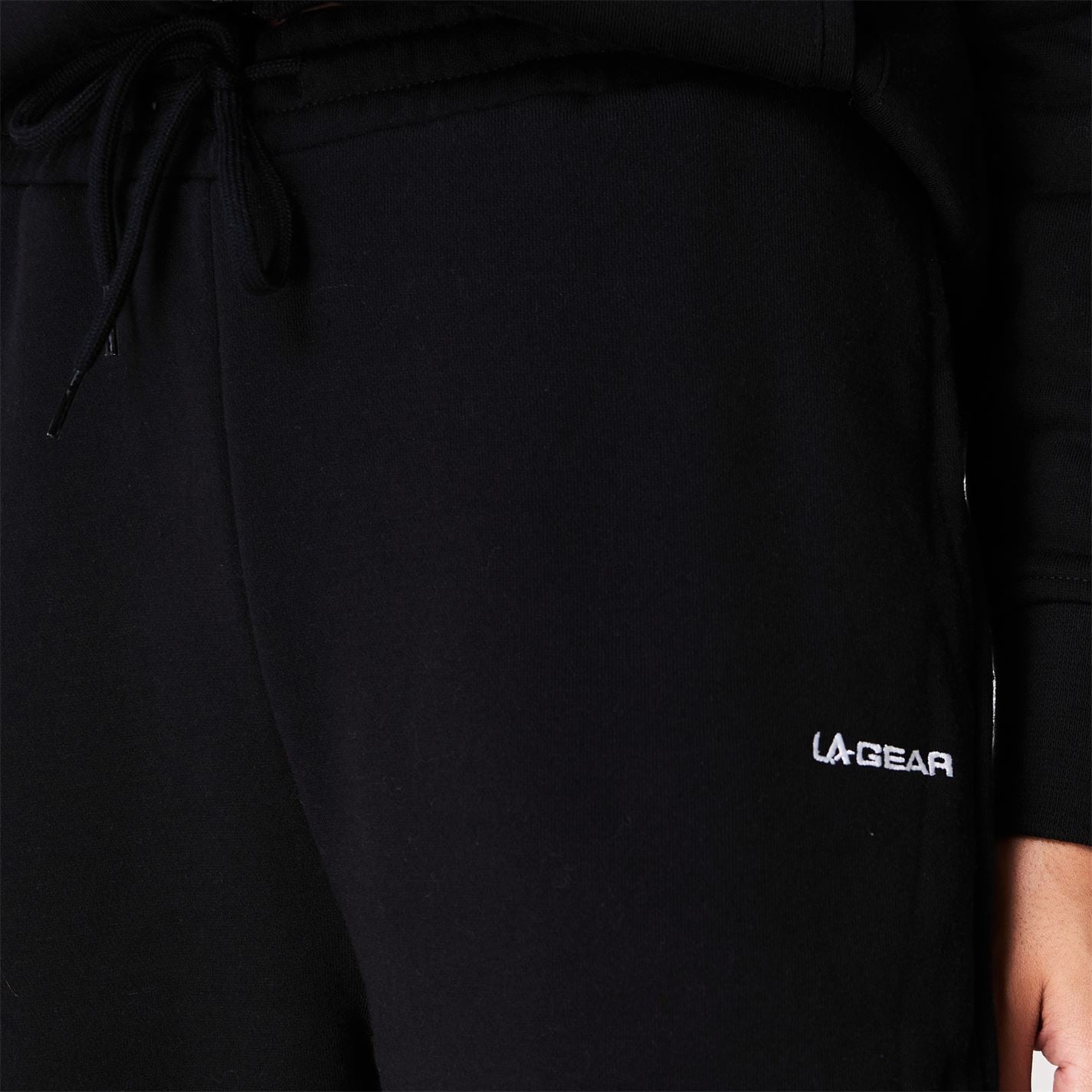 Pantaloni jogging LA Gear cu mansete pentru Femei negru