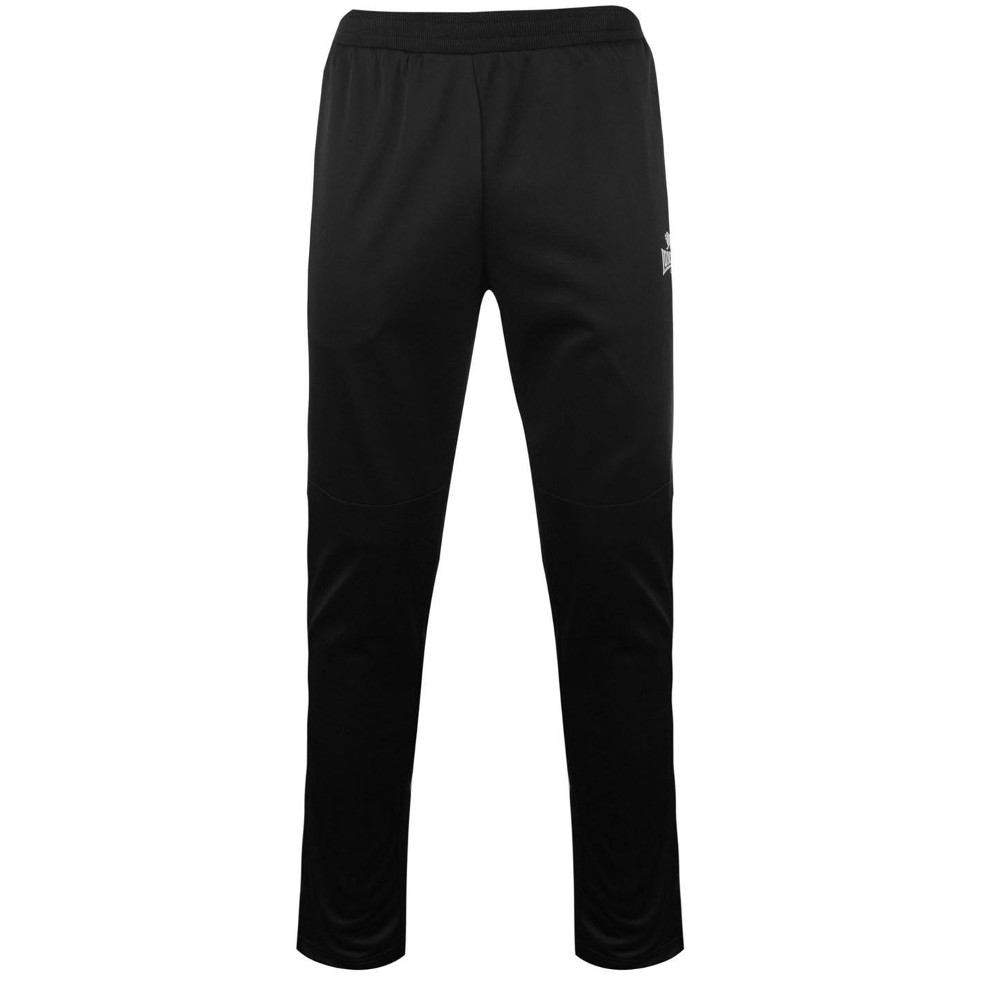 Pantaloni jogging Lonsdale 2 cu dungi conici pentru Barbati negru