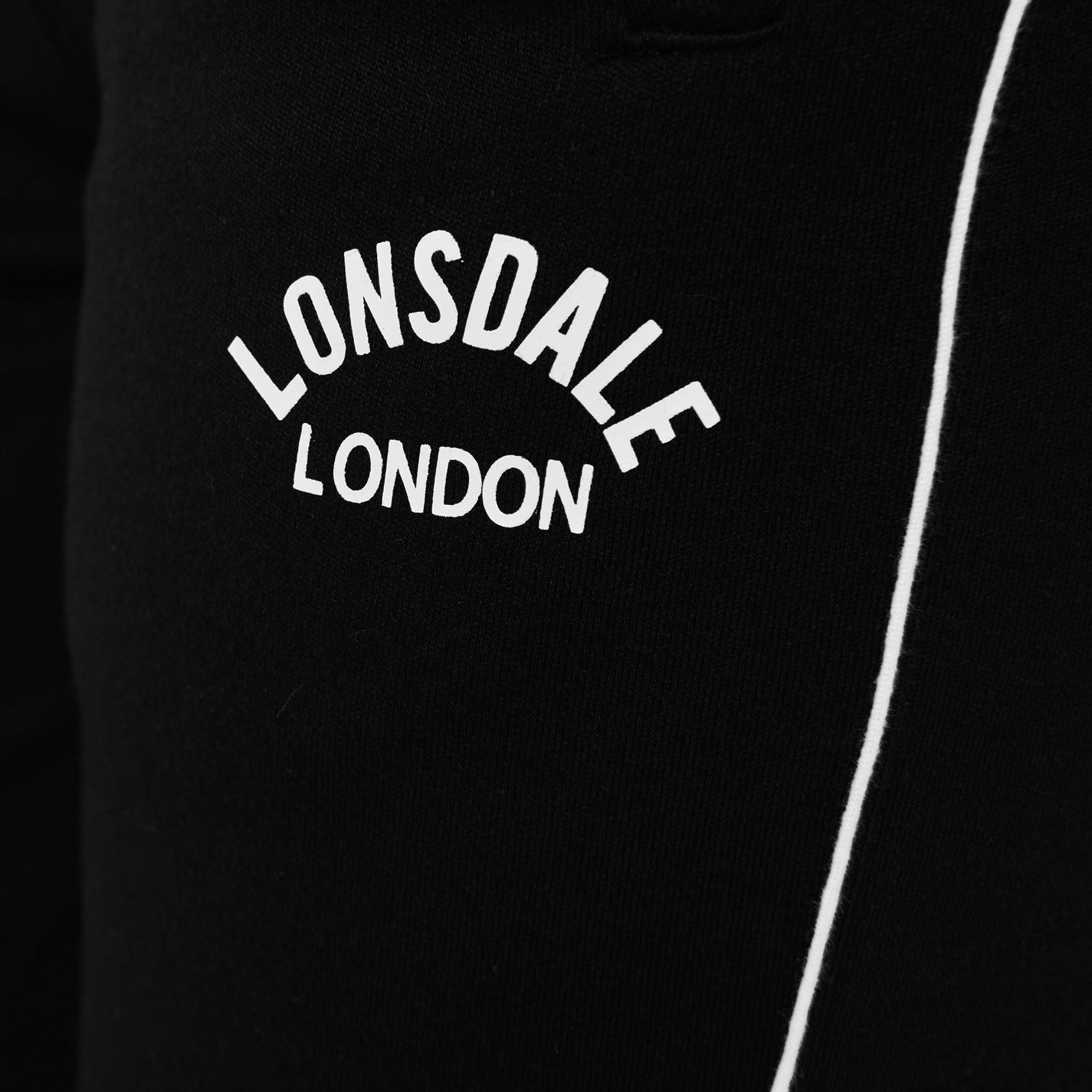 Pantaloni jogging Lonsdale Interlock pentru Femei negru