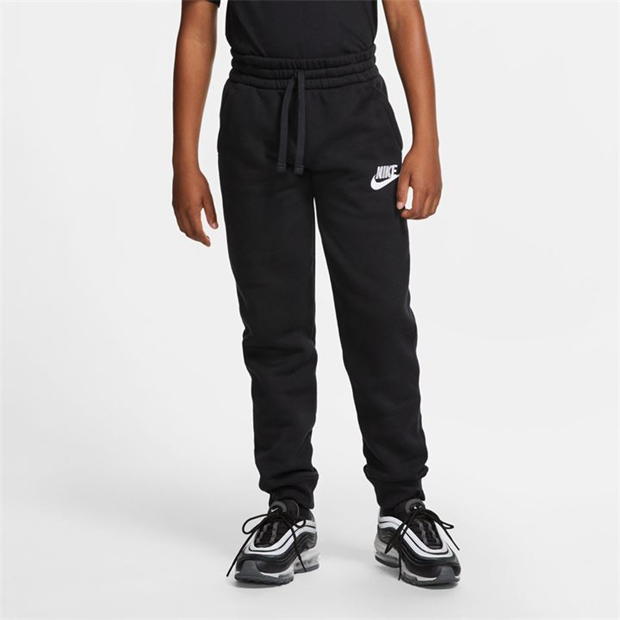 Pantaloni jogging Nike Sportswear Club pentru baietei negru alb