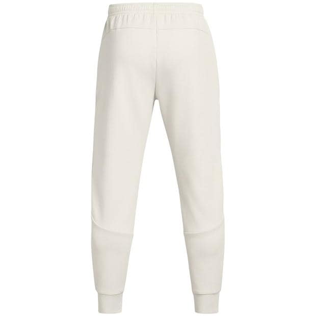 Pantaloni jogging Pantaloni sport fleece Under ARMOUR Ua Unstoppable Eu pentru Barbati sum alb negru