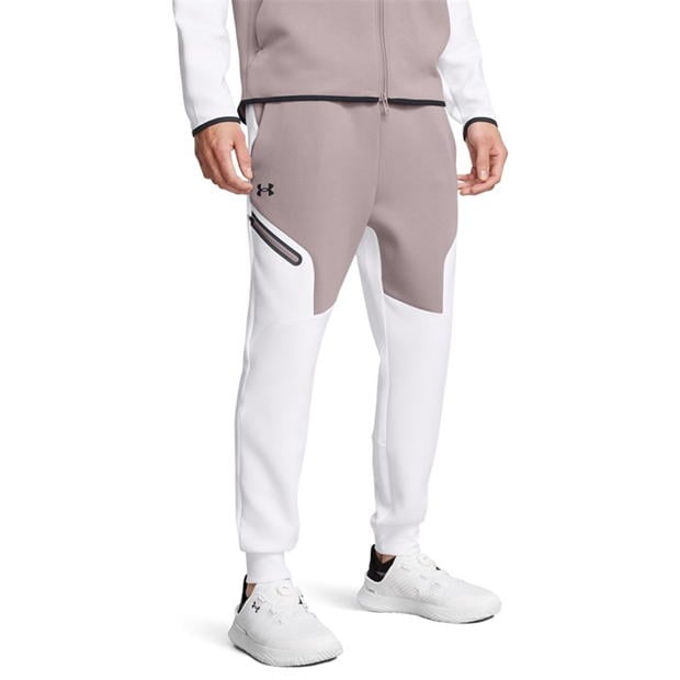 Pantaloni jogging Pantaloni sport fleece Under ARMOUR Ua Unstoppable Eu pentru Barbati tetra gri