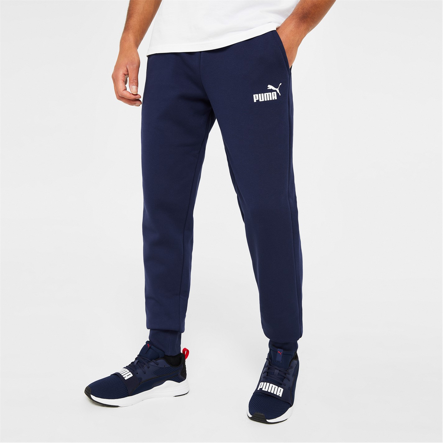 Pantaloni jogging Puma No 1 Logo pentru Barbati bleumarin