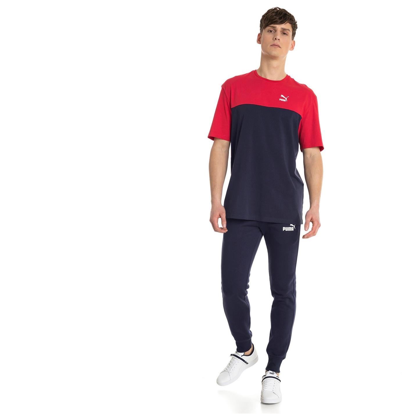 Pantaloni jogging Puma No 1 Logo pentru Barbati bleumarin