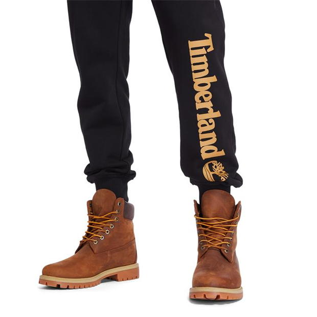 Pantaloni jogging Timberland Logo negru