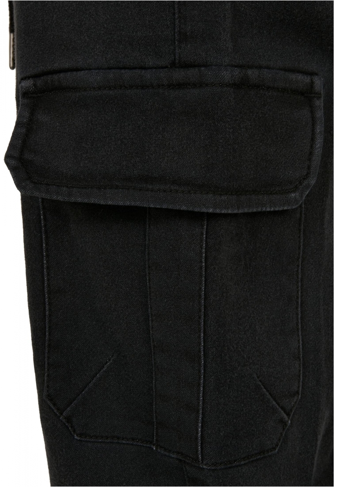 Pantaloni jogging tricot Cargo negru Urban Classics