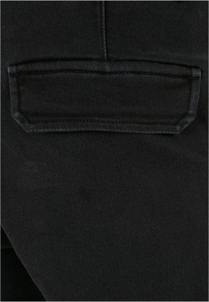 Pantaloni jogging tricot Cargo negru Urban Classics