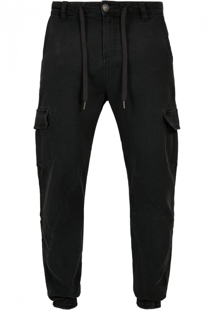 Pantaloni jogging tricot Cargo negru Urban Classics