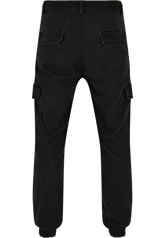 Pantaloni jogging tricot Cargo negru Urban Classics