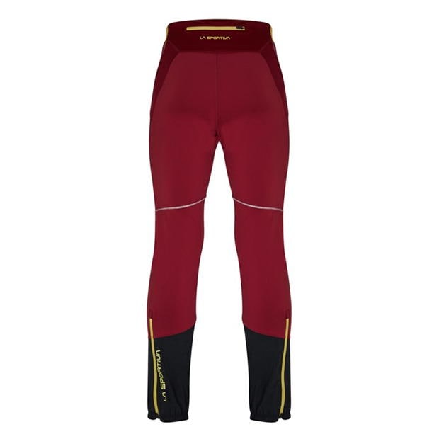 Pantaloni La Sportiva Sport Kyril pentru Barbati rosu inchis verde