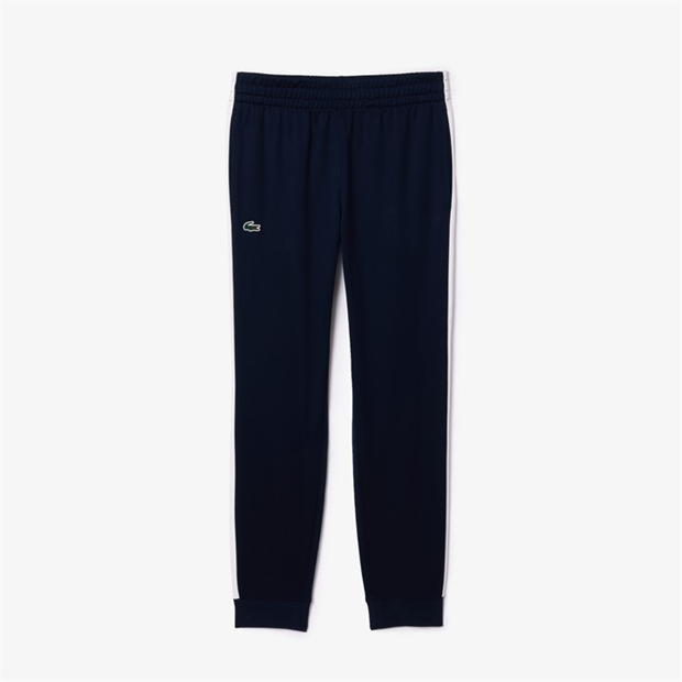 Pantaloni de trening Lacoste tenis bleumarin albastru alb