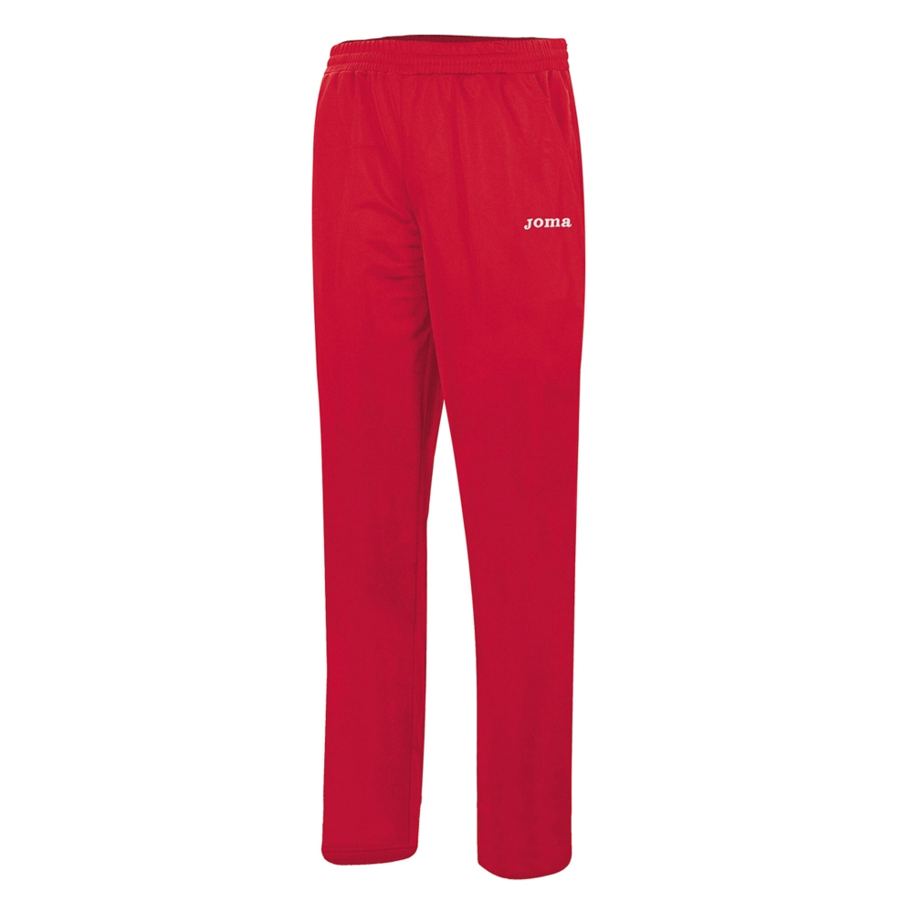 Pantaloni Joma Polyfleece rosu pentru Femei