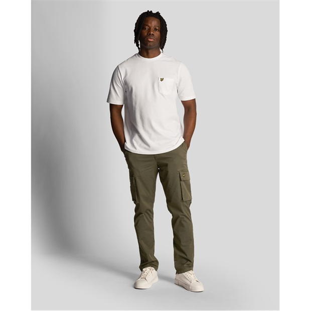 Pantaloni Lyle and Scott Cargo oliv x391