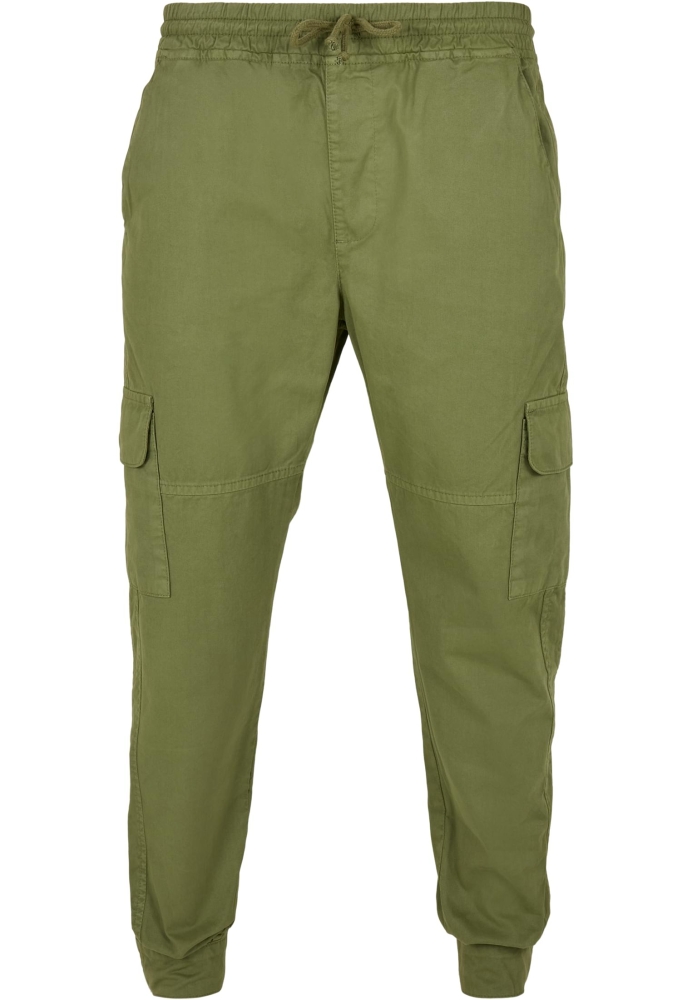 Pantaloni Military Jogg verde Urban Classics