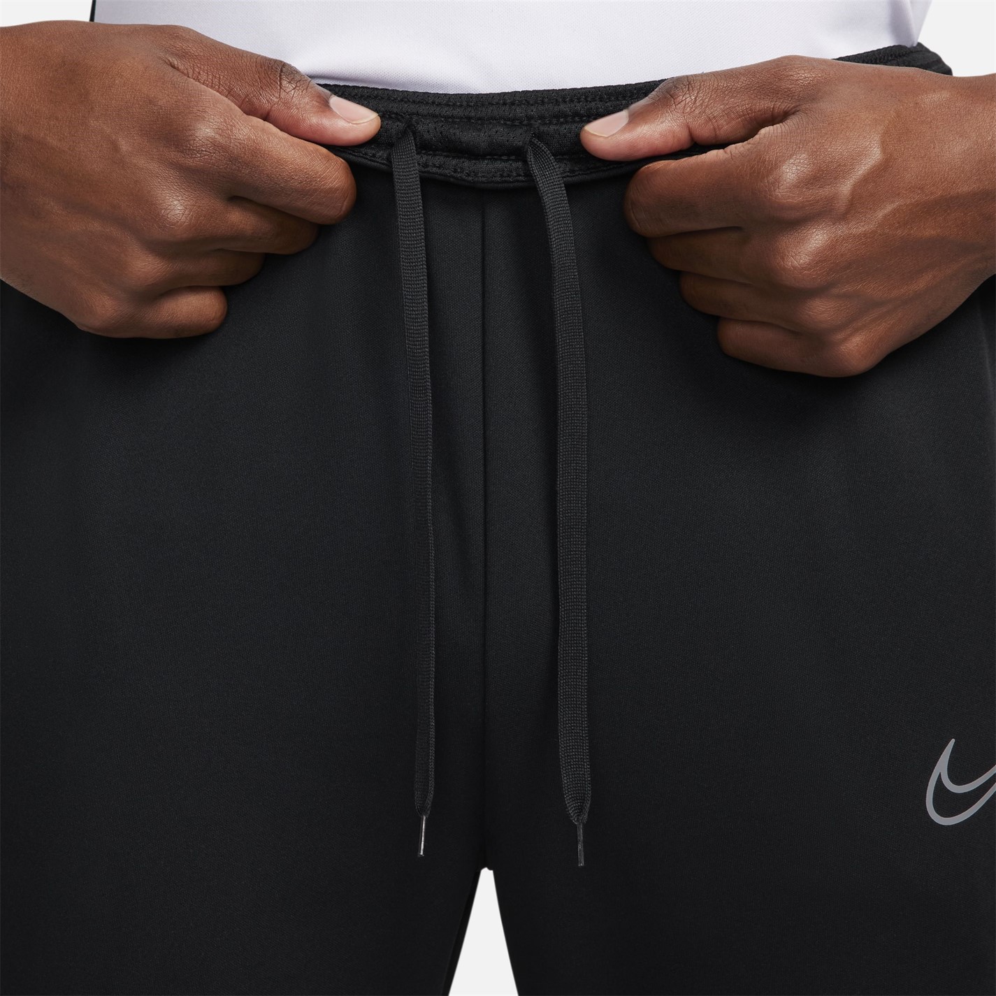 Pantaloni Nike Academy iarna Warrior Therma-FIT Soccer pentru Barbati negru gri