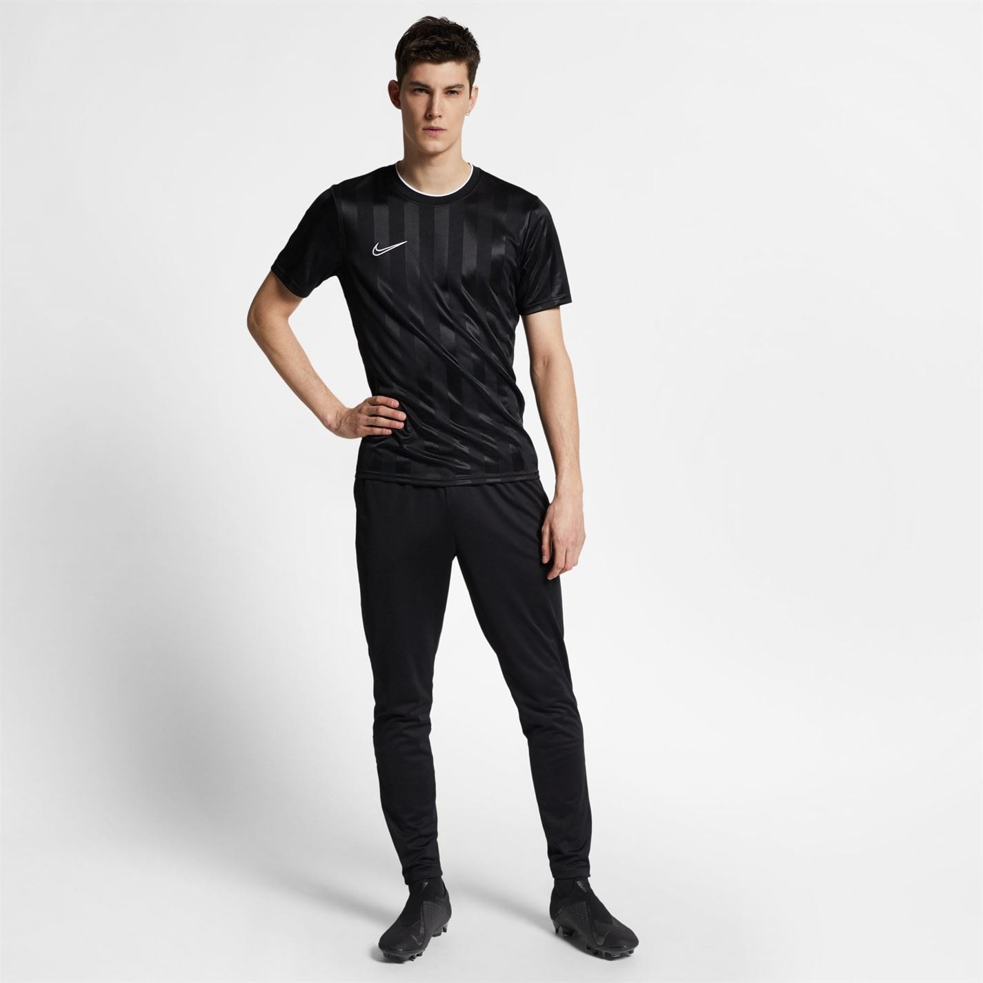 Pantaloni Nike Dri-FIT Academy Soccer pentru Barbati triple negru