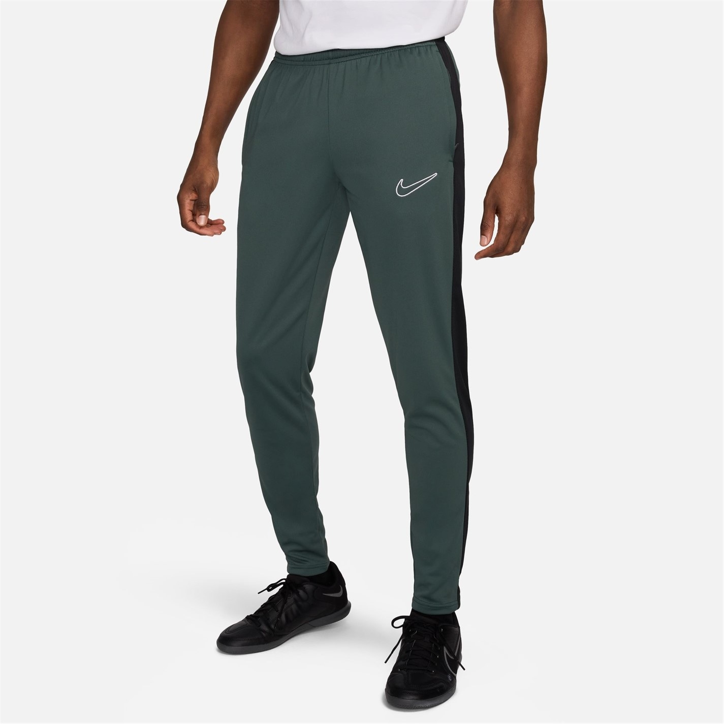 Pantaloni Nike Dri-FIT Academy Zippered Soccer pentru Barbati verde