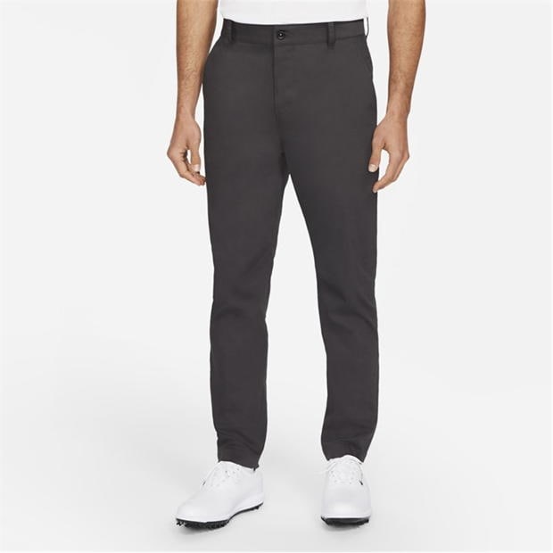 Pantaloni Nike Dri-FIT UV Slim-Fit Golf Chino pentru Barbati inchis gri