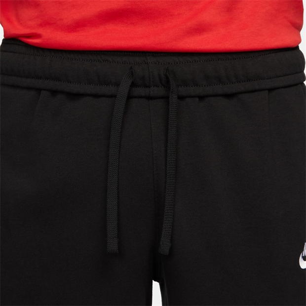 Pantaloni Nike Sportswear Club French Terry pentru Barbati negru alb