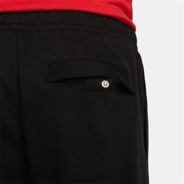 Pantaloni Nike Sportswear Club French Terry pentru Barbati negru alb