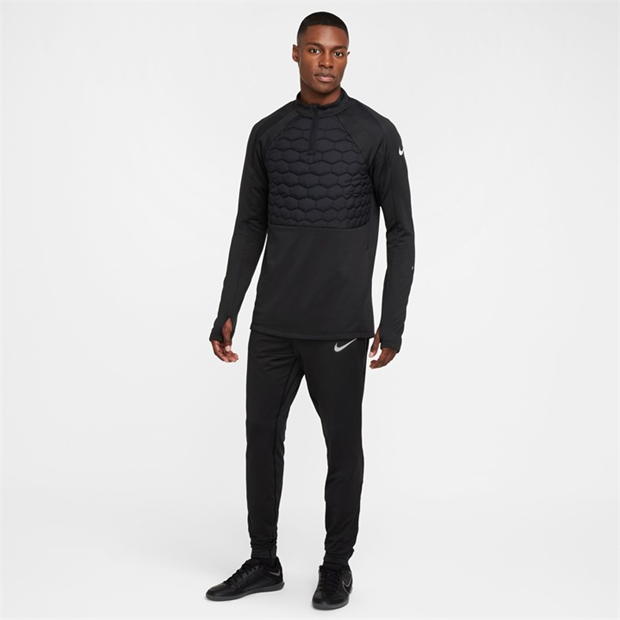 Pantaloni Nike Strike Therma-FIT Soccer pentru Barbati negru argintiu