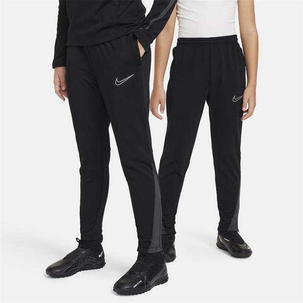 Pantaloni Nike Therma-FIT Academy Big Soccer pentru Copii negru gri