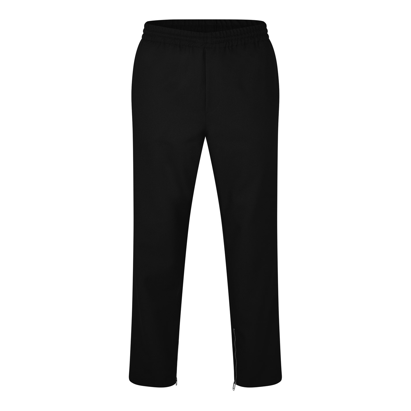 Pantaloni OFF alb Embroidered Lounge negru