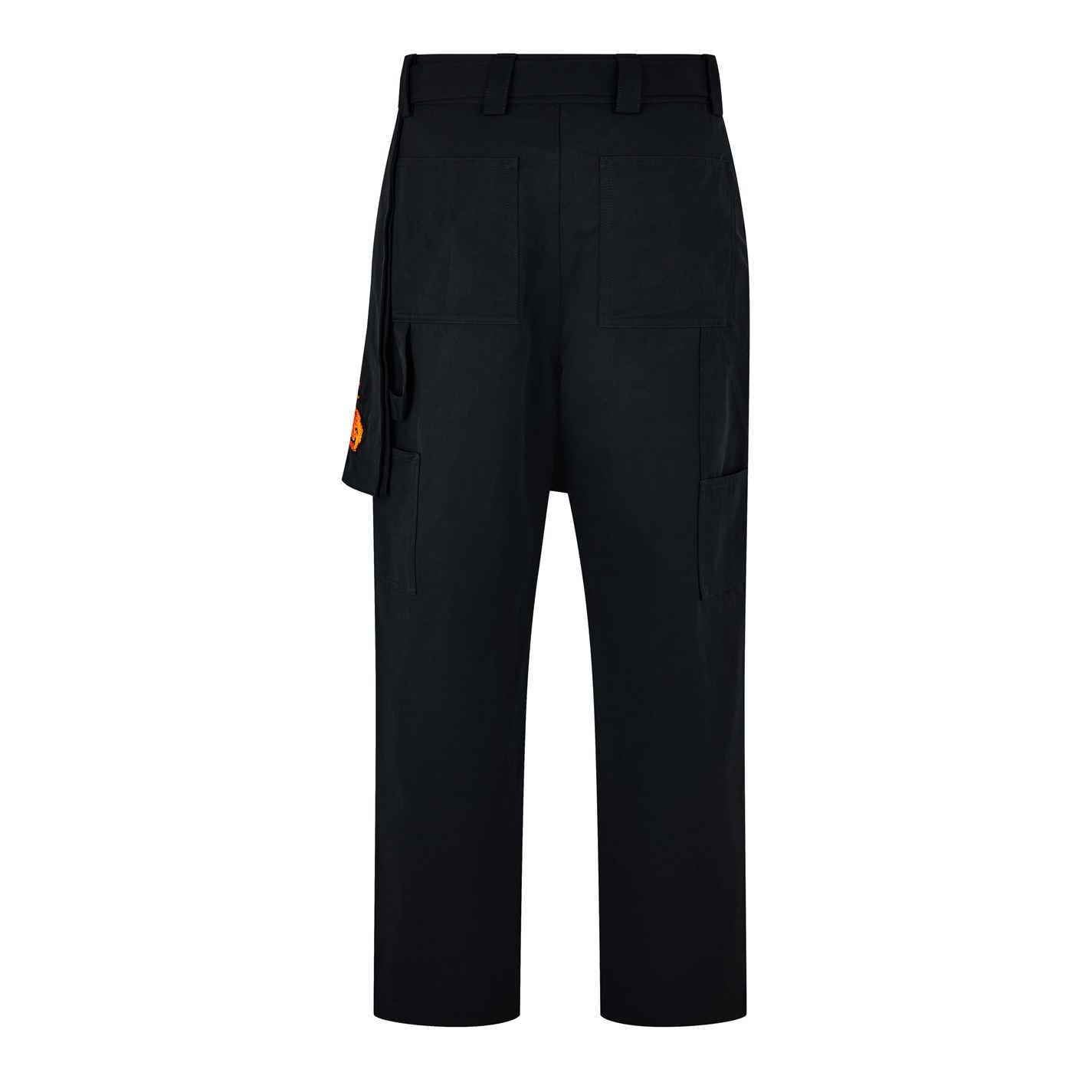 Pantaloni OFF alb Off Crr pentru barbati negru portocaliu