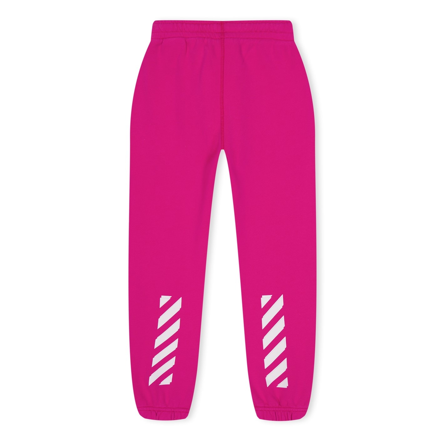 Pantaloni OFF alb Off Sweat copii fucsia